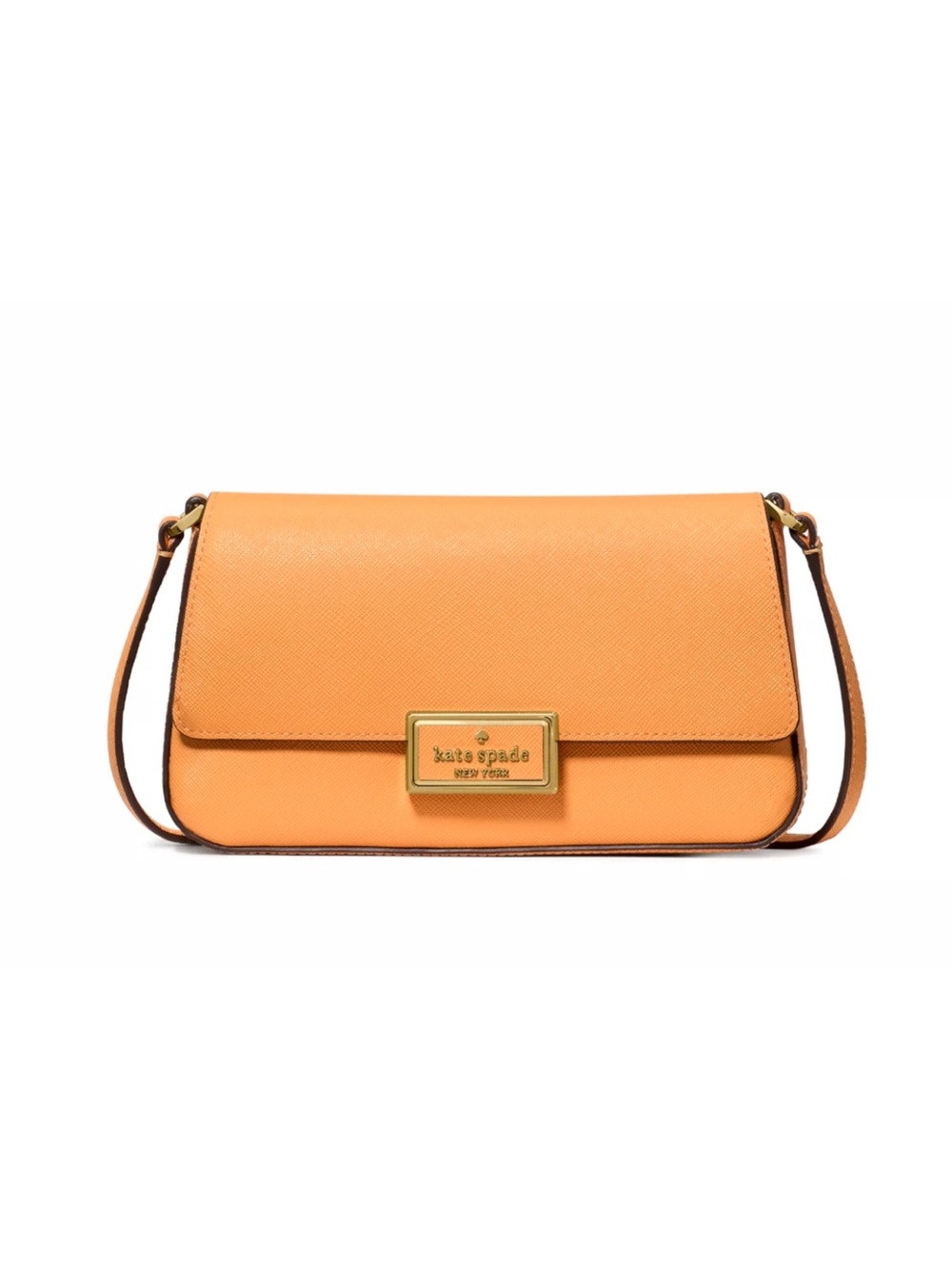 New Kate Spade New York Reegan Mini Flap Crossbody Desert Sunset
